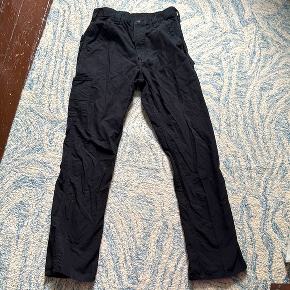 Carhartt loose fit black utility pants 32 x 34“ NWOT - Picture 1 of 6